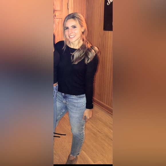 Abercrombie & Fitch Curve Love High Rise Mom Jean - Picture 5 of 6